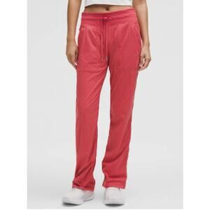 Lululemon Dance Studio Mid-Rise Pant Regular Desert Red 6